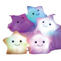 Star Cushion Colorful Glowing Pillow Plush Doll